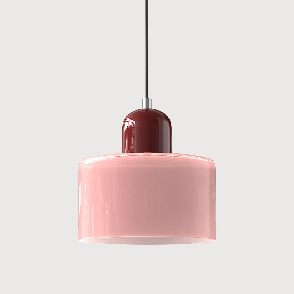 Bauhaus Small Glass Pendant Light For Dining Room and Bedroom