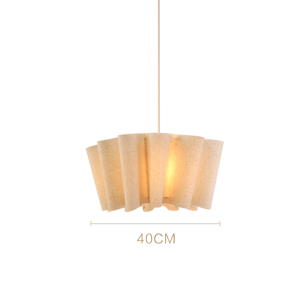 Japanese Retro Artistic Fabric Chandelier Wabi-sabi Home decor Pendant Light