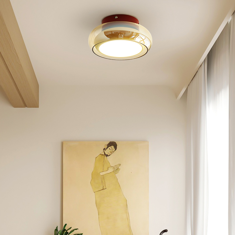 French Corridor Ceiling Lights antique-style entrance Flush Mount Lamp