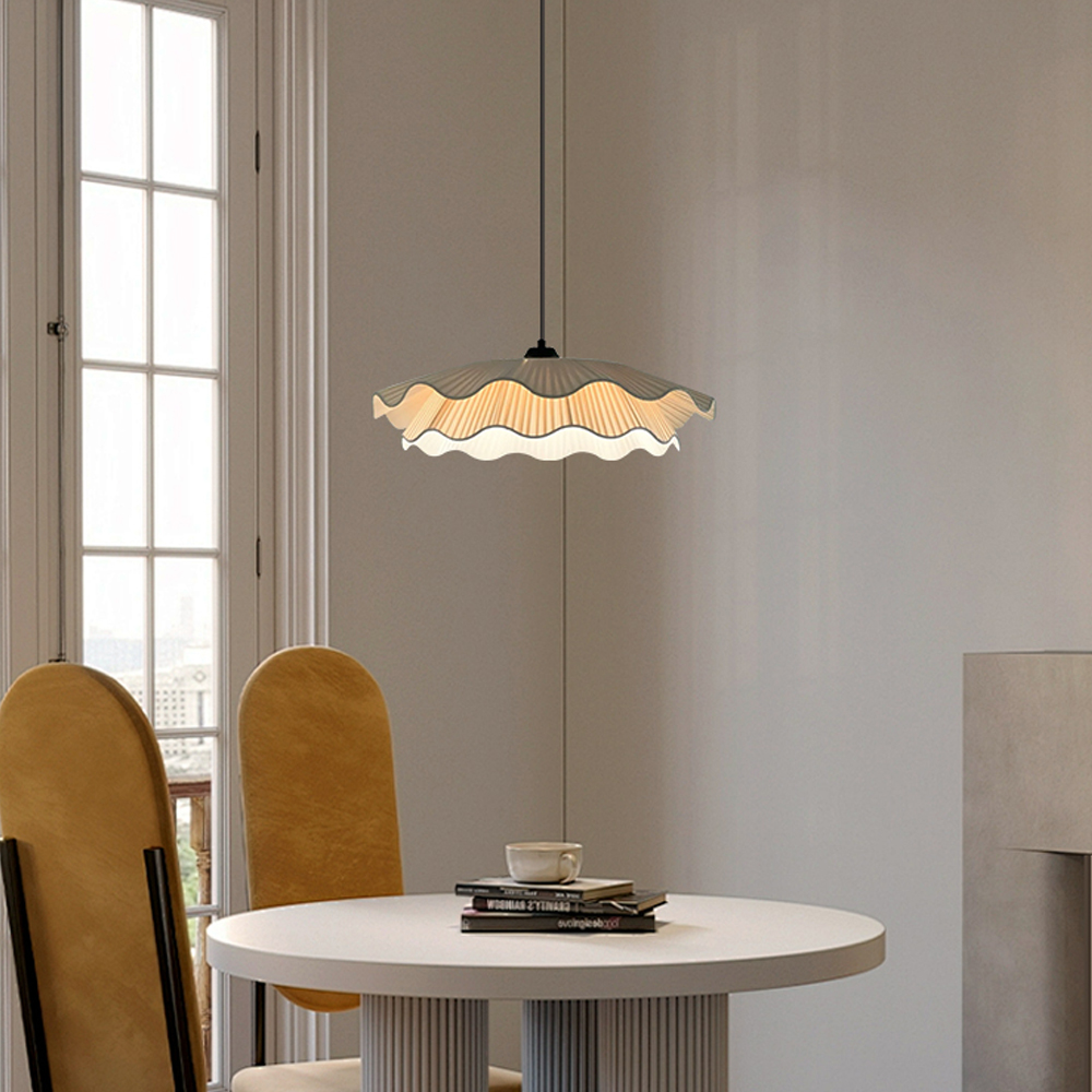 Modern Dining Room Fabric Pendant Light French Design Home Decor Chandelier