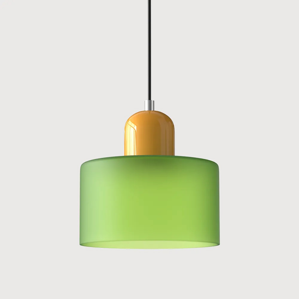 Bauhaus Small Glass Pendant Light For Dining Room and Bedroom