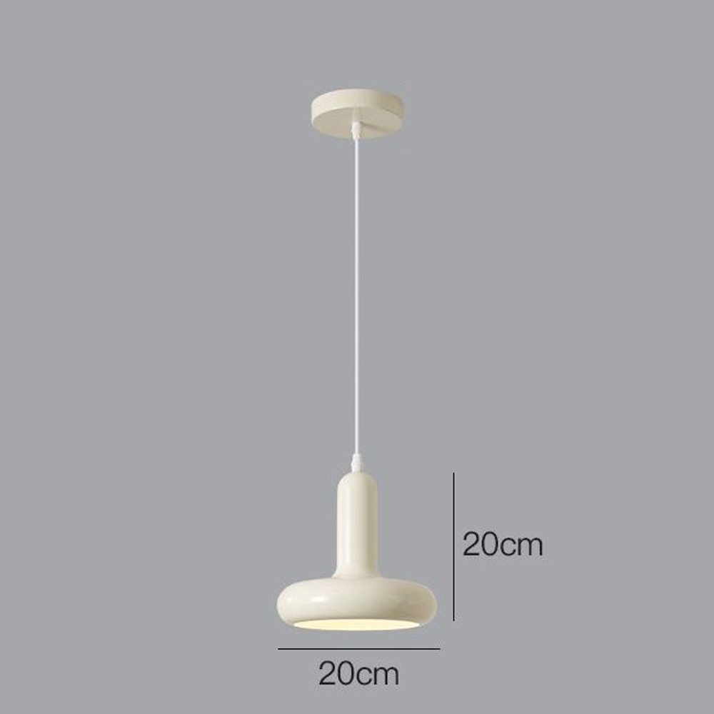 Bauhaus Restaurant Chandelier Nordic Medieval Designer Three-head Dining Table Metal Pendant Lights