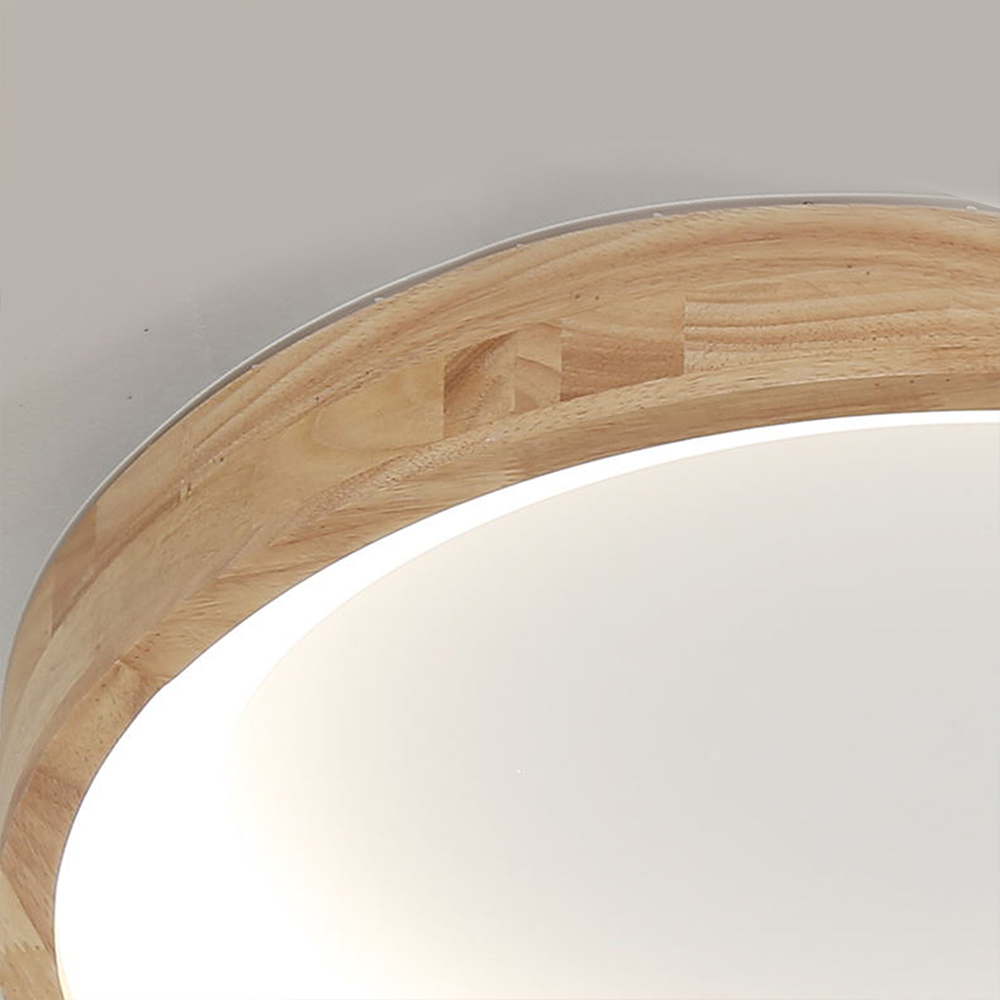 Entryway Ceiling Light Modern Style Wooden Lamp