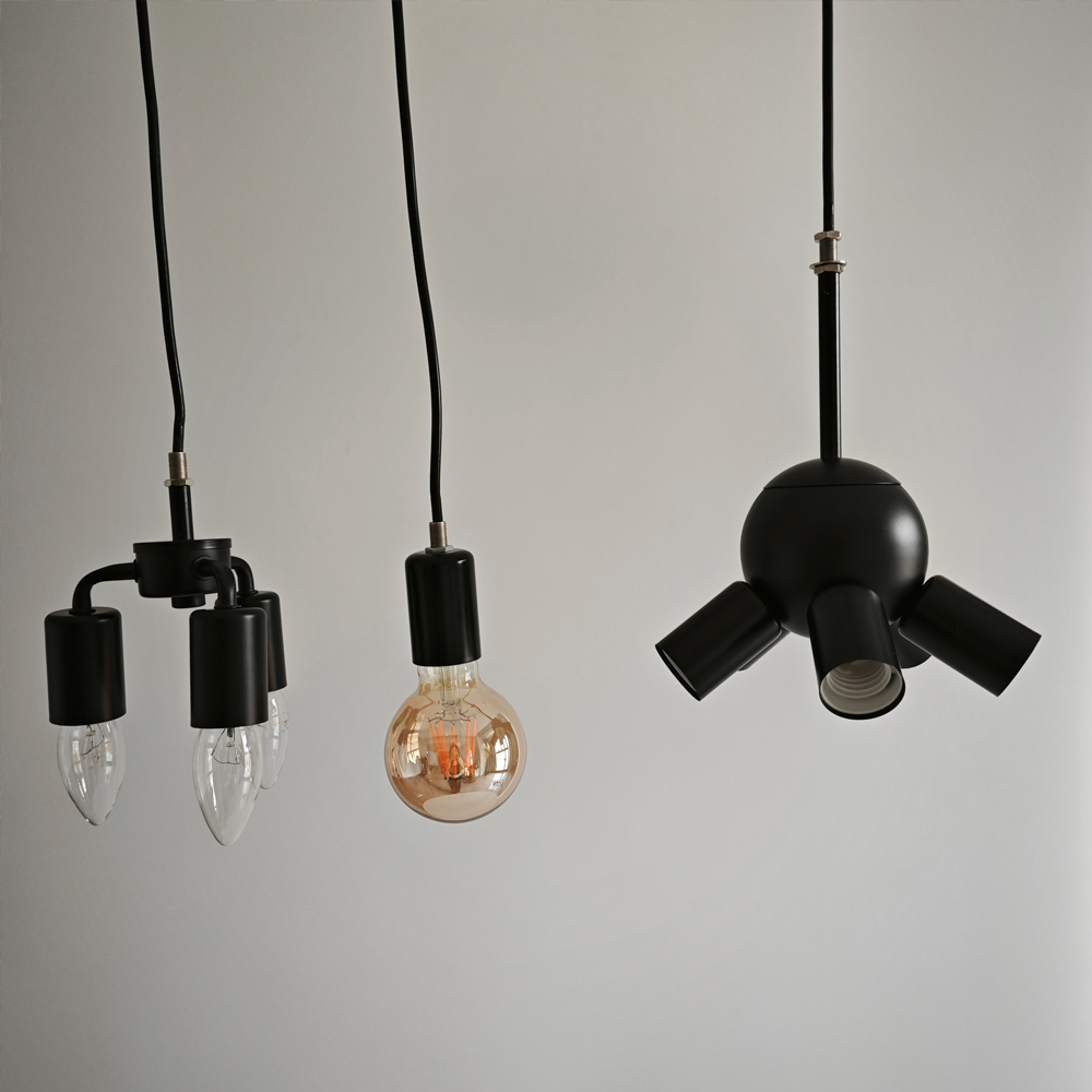 E26/E27 Integrated Multi-Head Lamp Socket Lamp Holder 2-in-1 3-in-1 5-in-1