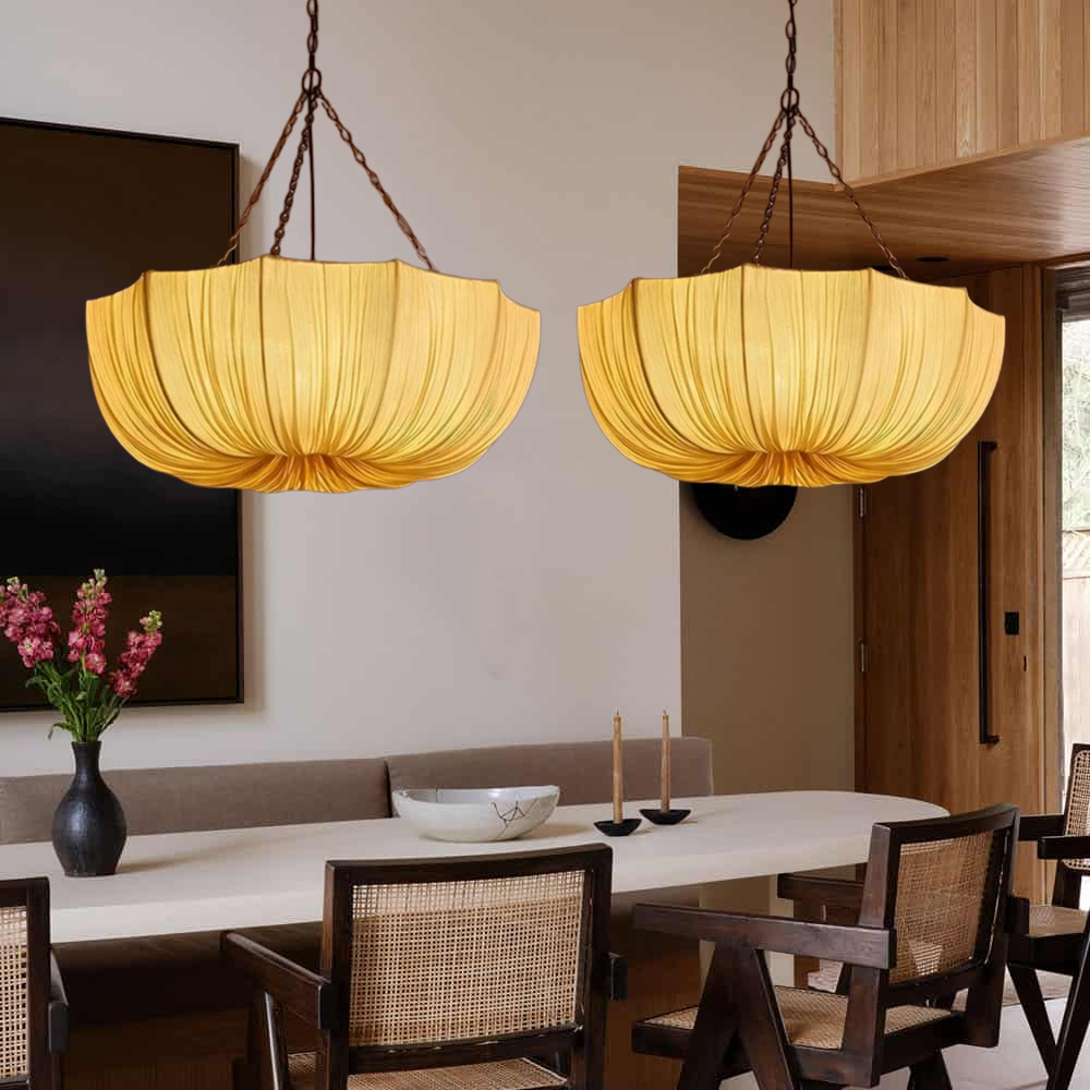 Fabric Chandeliers – lighting-forest