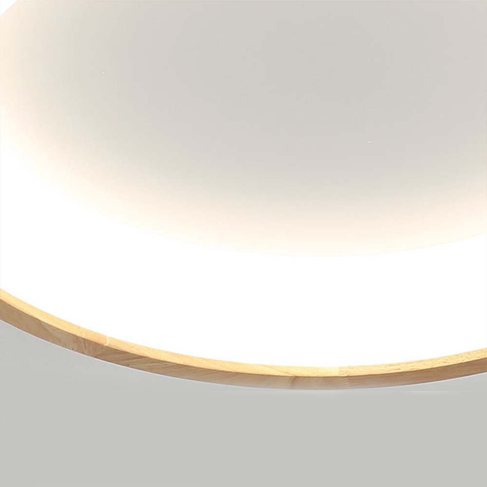 Entryway Ceiling Light Modern Style Wooden Lamp