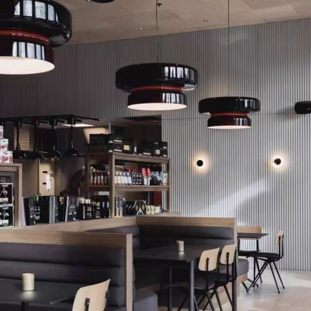 Nordic Glass Pendant Light Mid-Century Modern Minimalist Colored Glass Bar Ambient Light