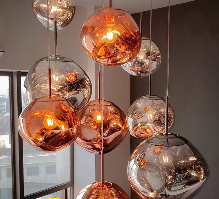 Designer Lava Chandelier Villa Loft Duplex Stairwell Pendant Light Apartment Living Room Empty Luxury Restaurant Lamp