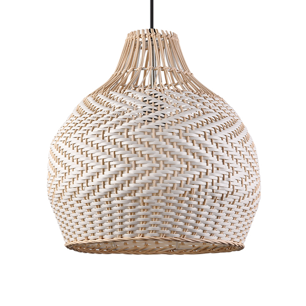 Handmade Rattan Pendant Light Fixture for Kitchen Island