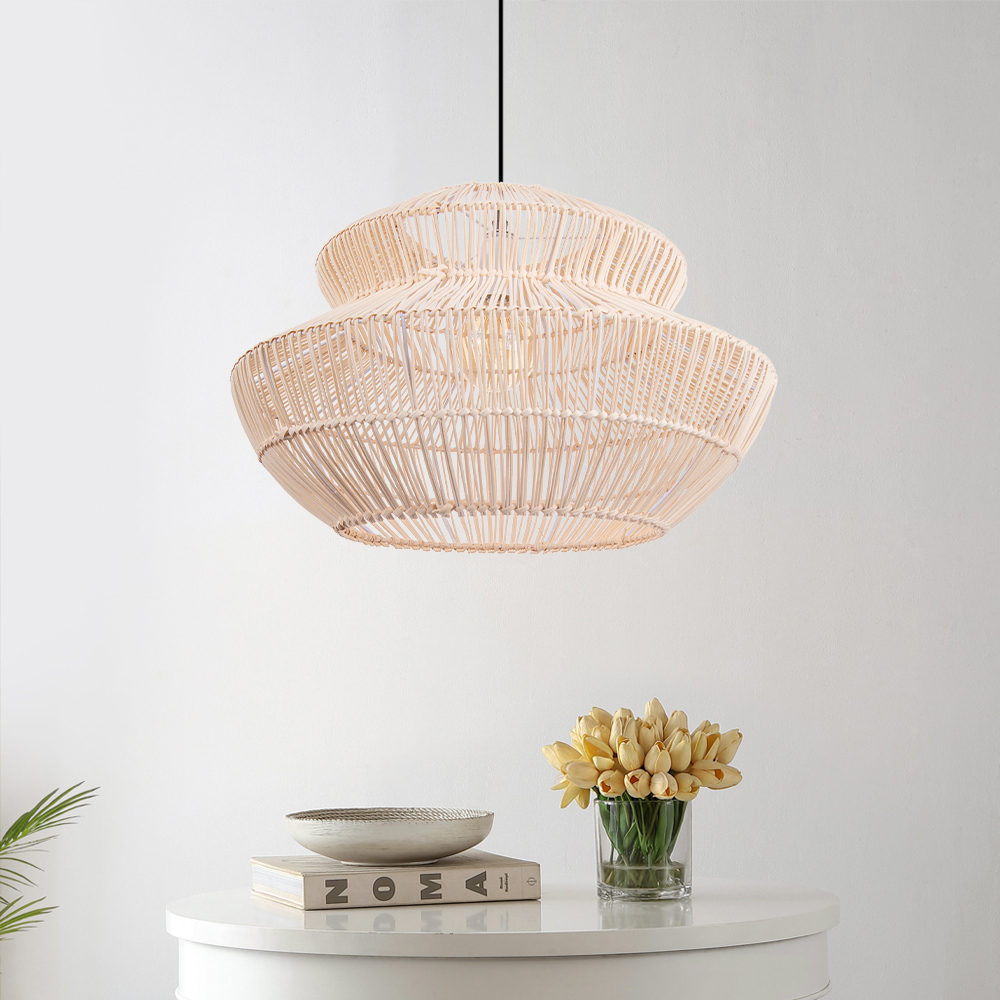 Creative Rattan Pendant Light for Dining Room