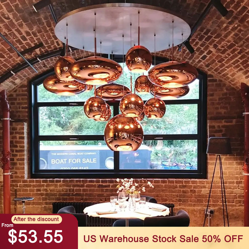 Nordic Loft Lava Chandelier Lights Modern Suspension Lamps