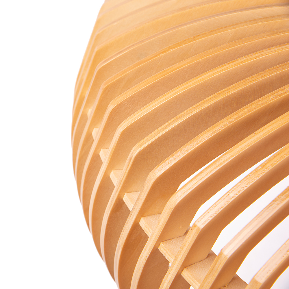 Restaurant Decor Wooden Pendant Lights