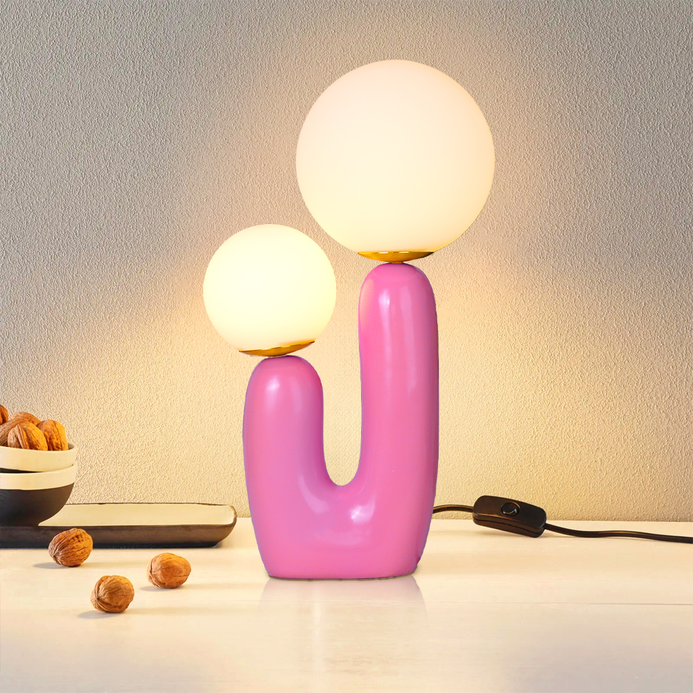 Baby Girl Rose Pink Bedroom Bedside Lamp Reading Desk Lamp