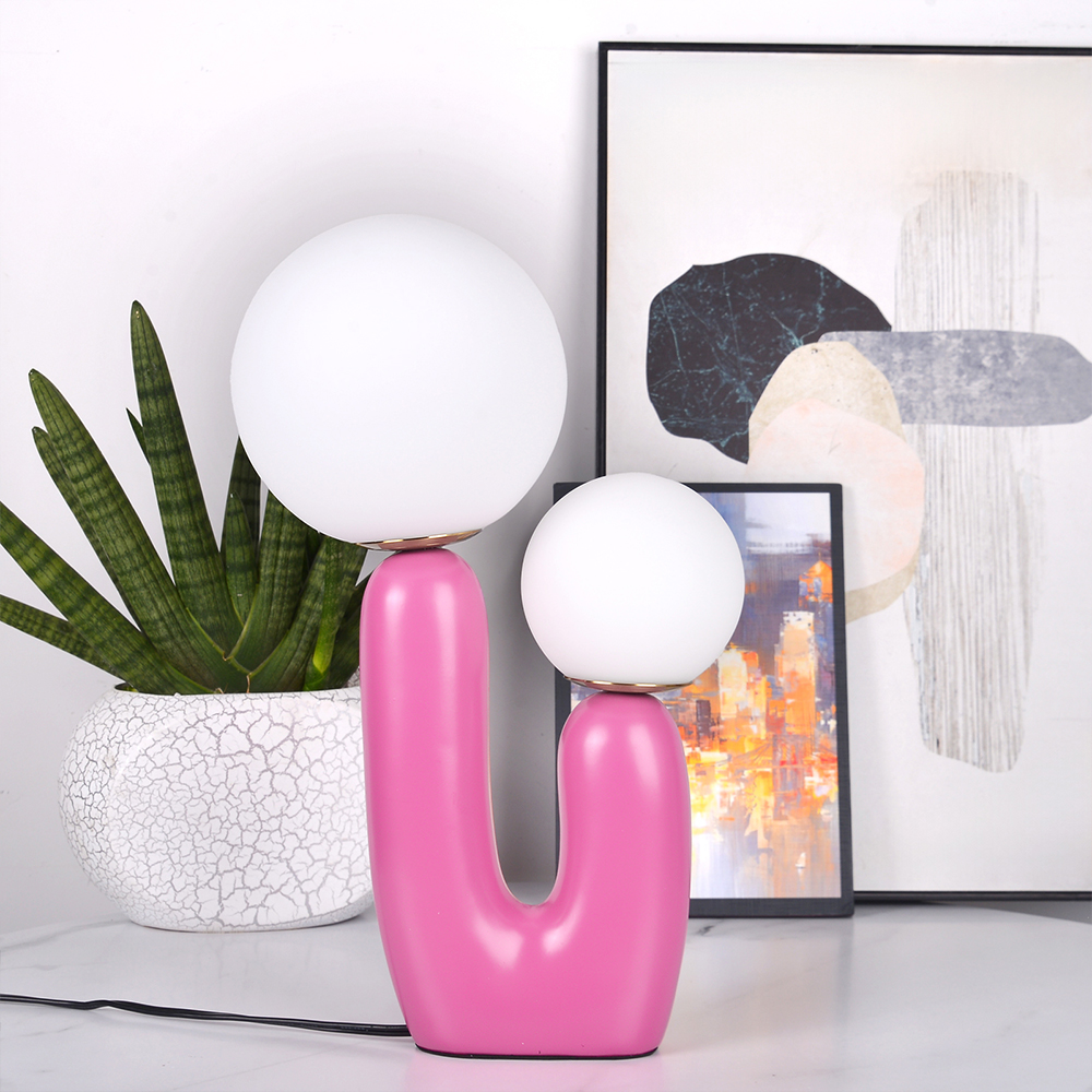 Baby Girl Rose Pink Bedroom Bedside Lamp Reading Desk Lamp