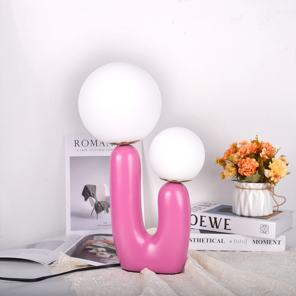 Baby Girl Rose Pink Bedroom Bedside Lamp Reading Desk Lamp