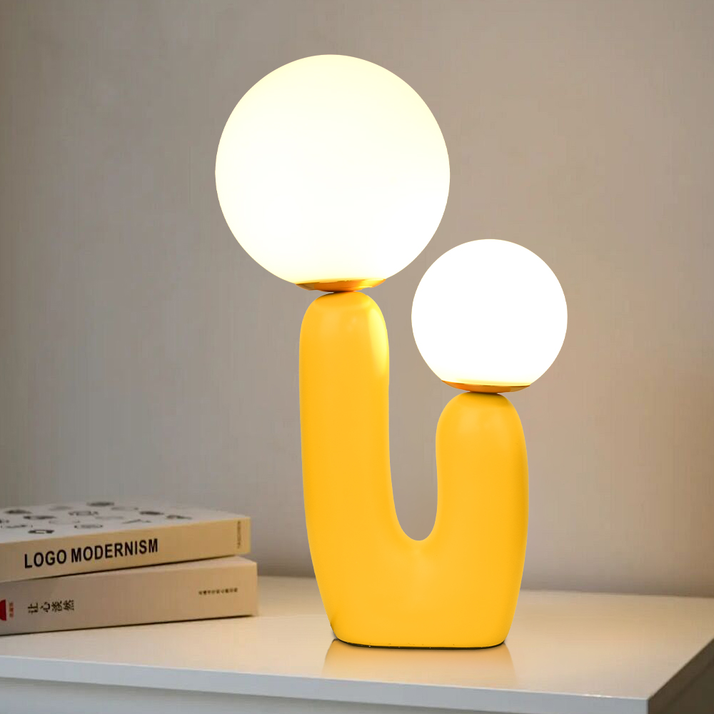 Medieval Vintage Matsubara Green Table Lamp