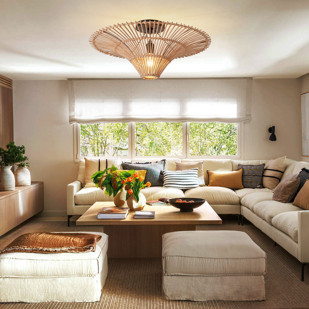 Farmhouse Modern Decorative Ceiling Light for Rural Bedrooms 