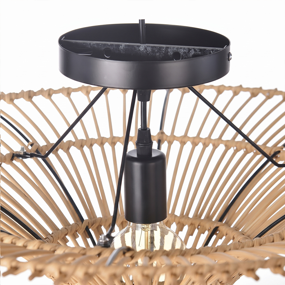 Farmhouse Modern Decorative Ceiling Light for Rural Bedrooms 