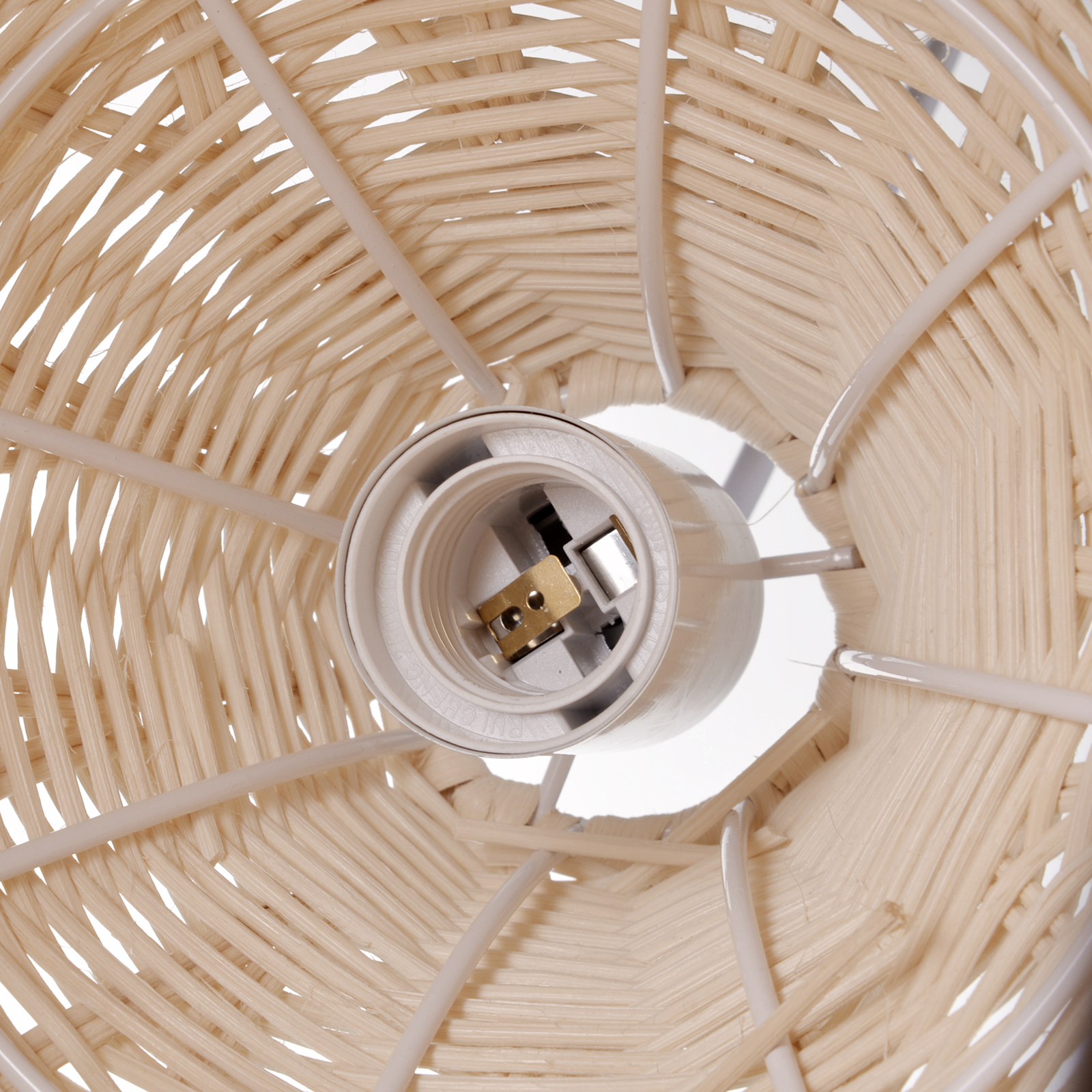 Unique Hand-Woven Rattan Pendant Light for Dining Room Kitchen Island