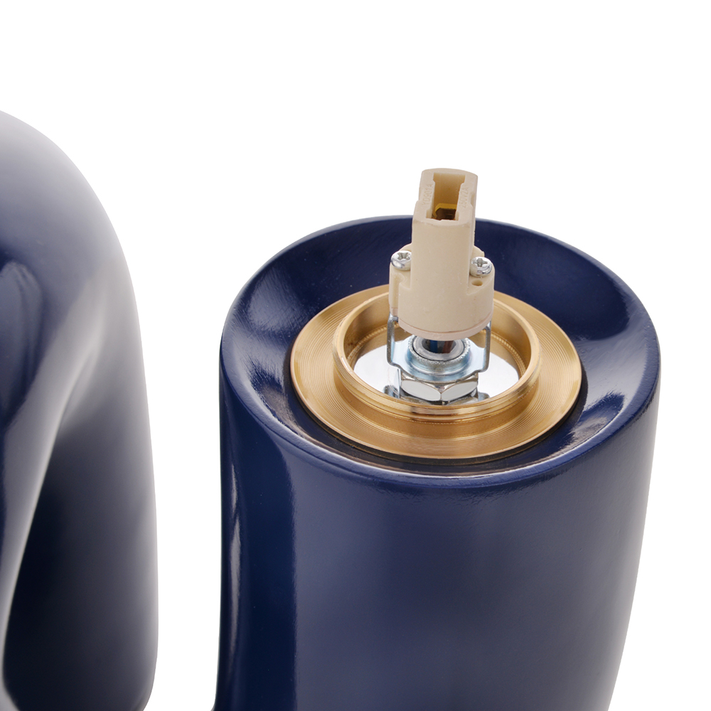 Royal Blue Desk Lamp for Bedroom