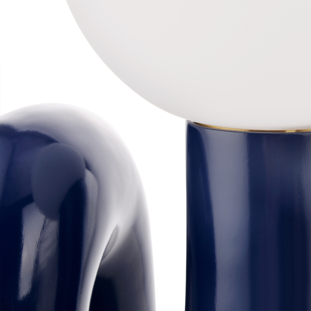 Royal Blue Desk Lamp for Bedroom