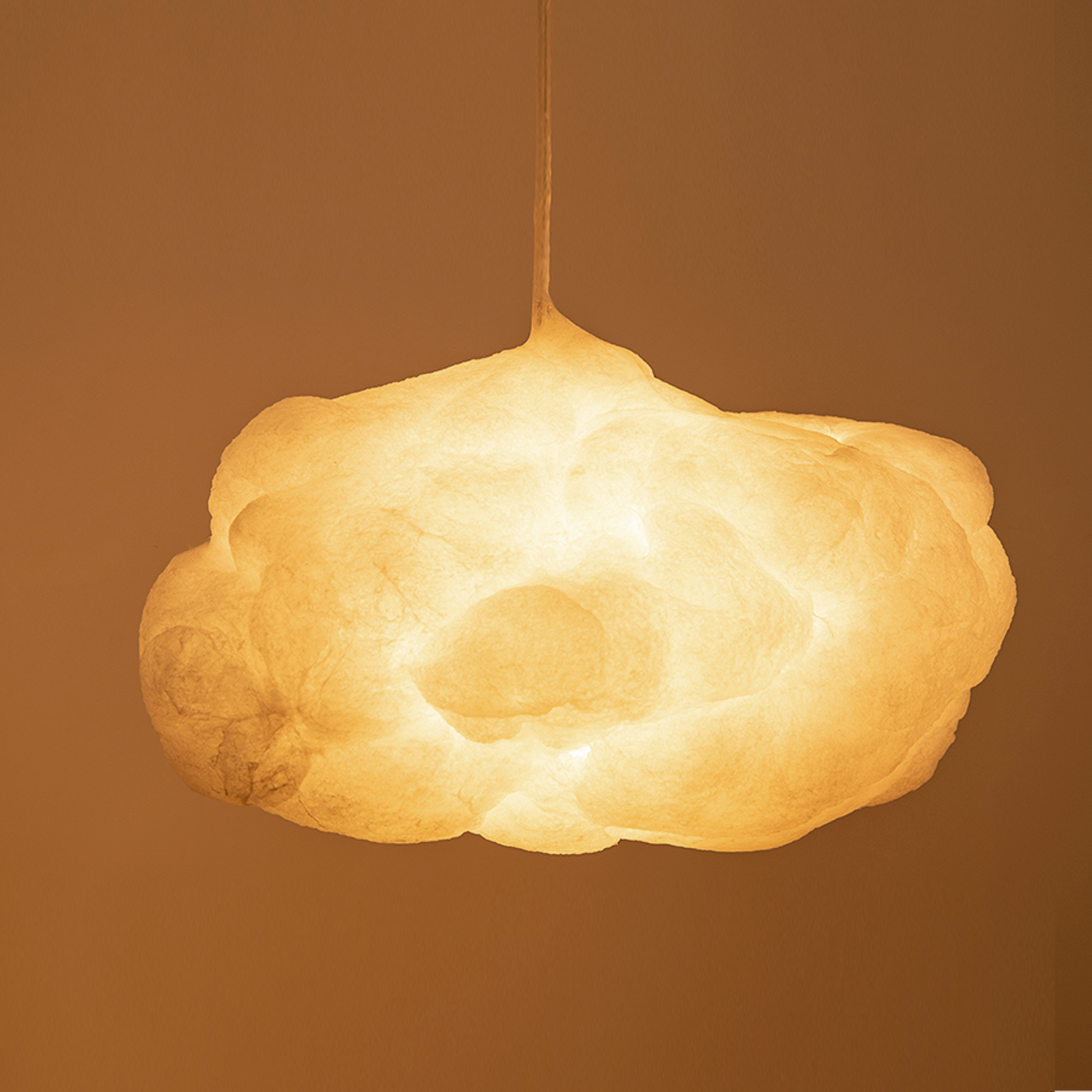 Modern White Cloud Chandelier Hanging Lamp Restaurant Home Decor Lighting