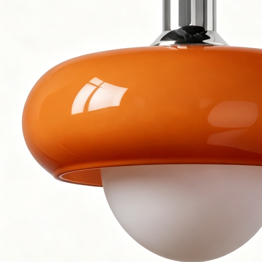 Bauhaus Minimalist Glass Pendant Light for Dining Rooms Bars