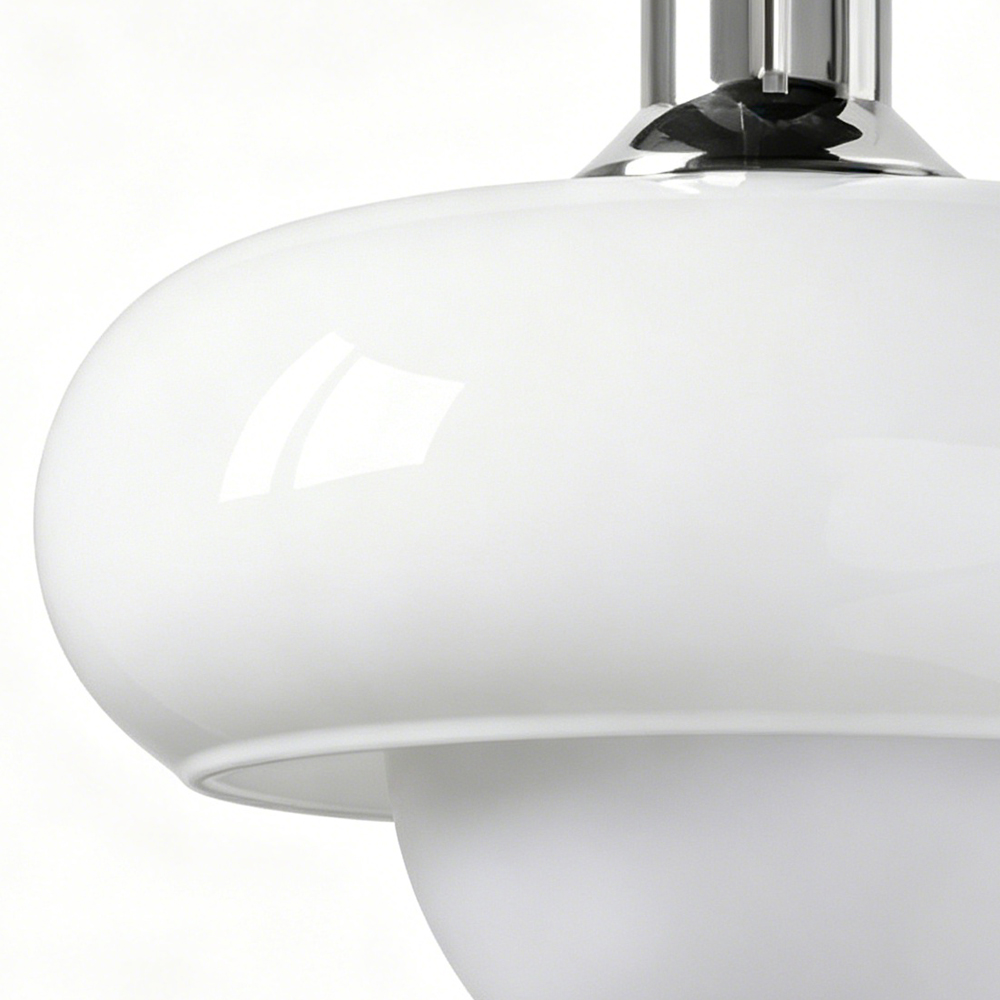 Bauhaus Minimalist Glass Pendant Light for Dining Rooms Bars