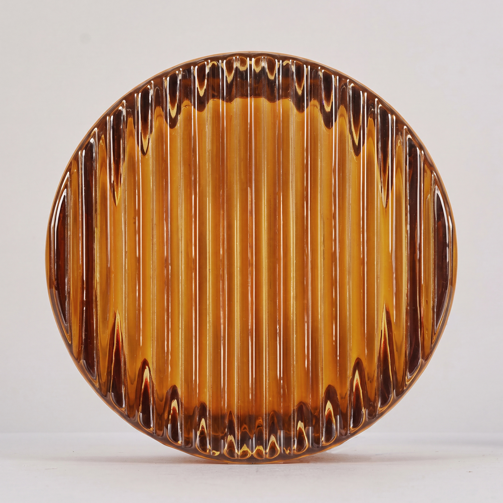 Round Glass Wall Lamp French-style Hallway Ceiling Light