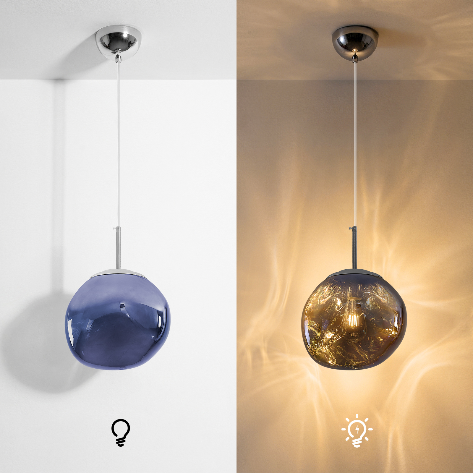Modern Stairwell Cluster Chandeliers Minimalist Living Dining Room Round Small Pendant Light