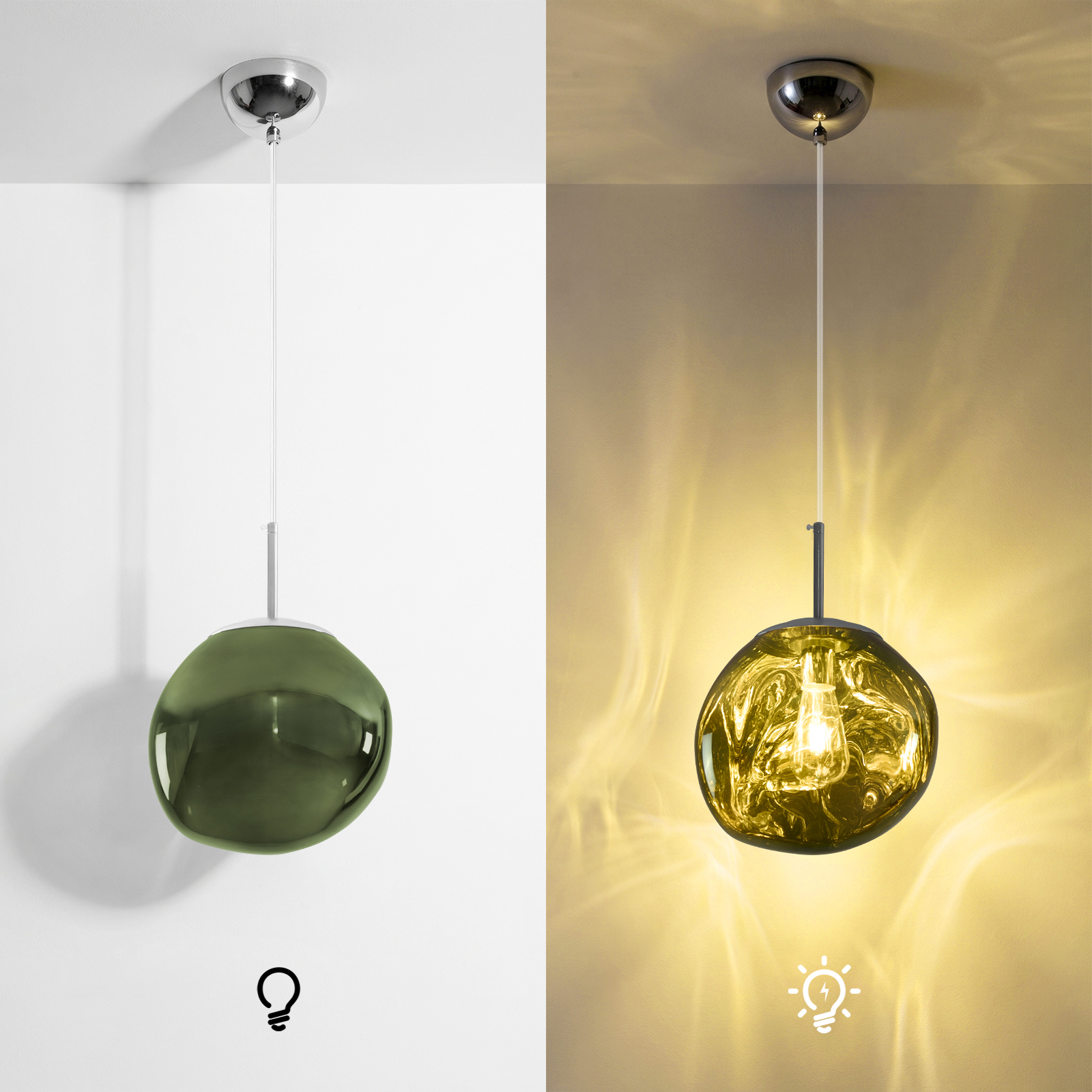 Modern Stairwell Cluster Chandeliers Minimalist Living Dining Room Round Small Pendant Light