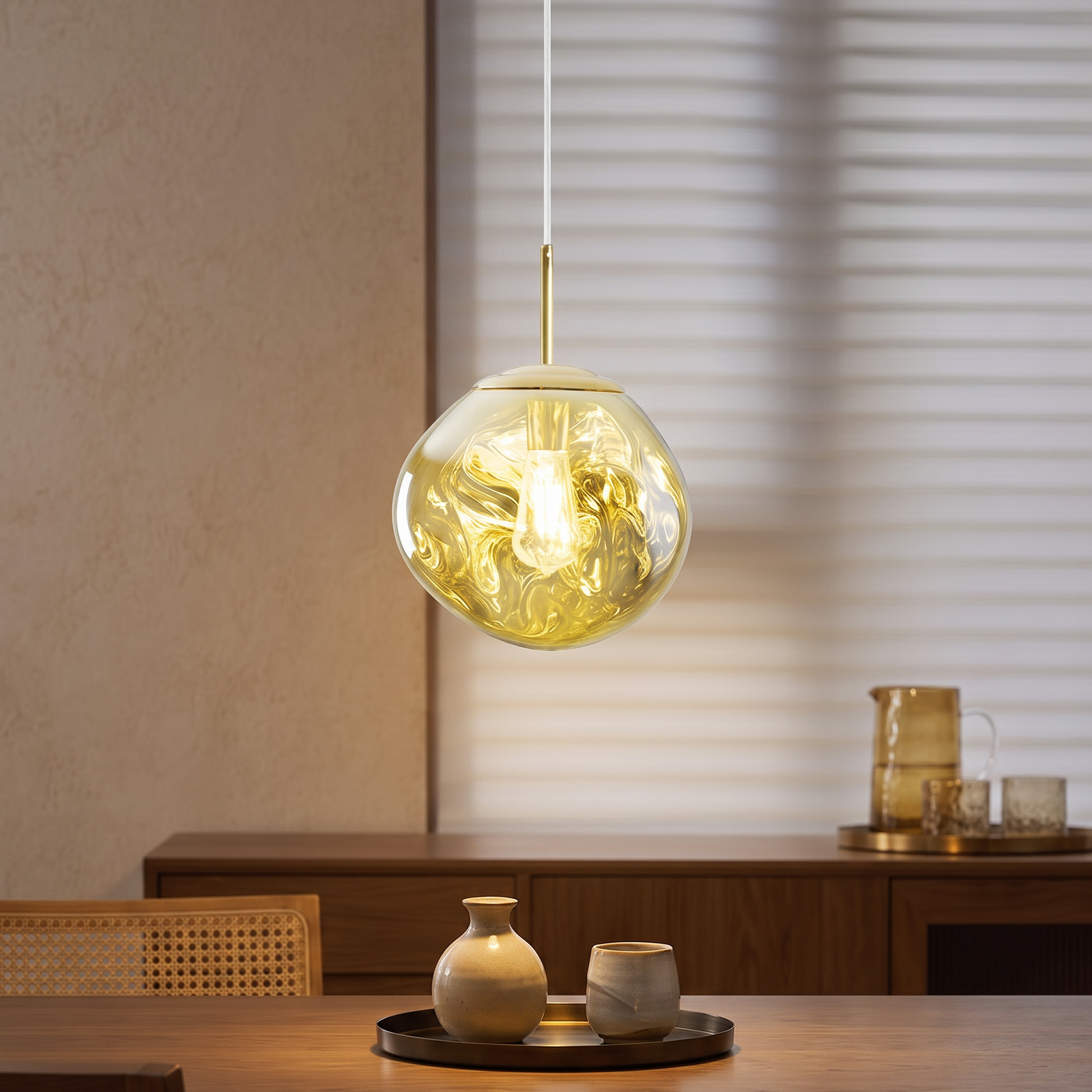 Modern Stairwell Cluster Chandeliers Minimalist Living Dining Room Round Small Pendant Light