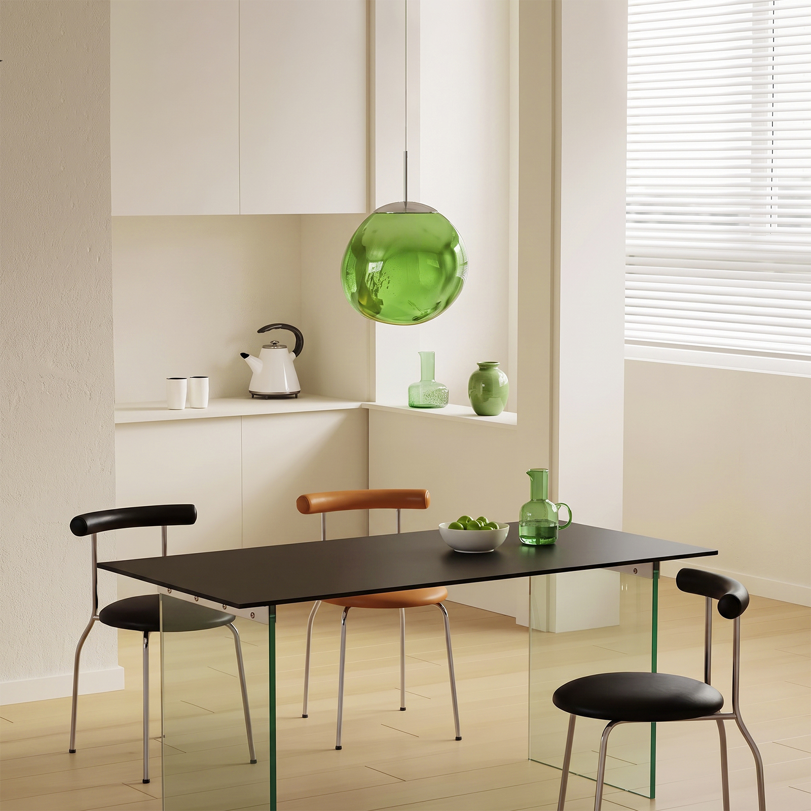 Modern Stairwell Cluster Chandeliers Minimalist Living Dining Room Round Small Pendant Light
