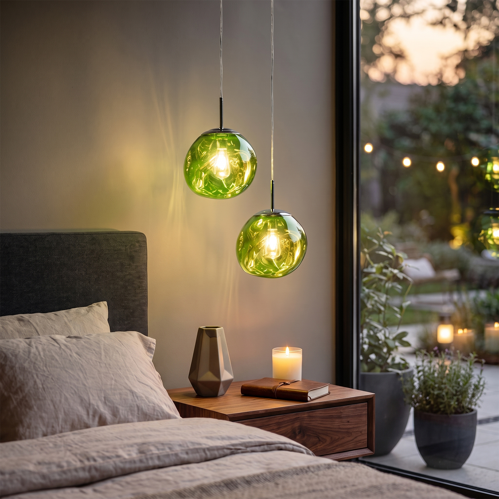Modern Stairwell Cluster Chandeliers Minimalist Living Dining Room Round Small Pendant Light