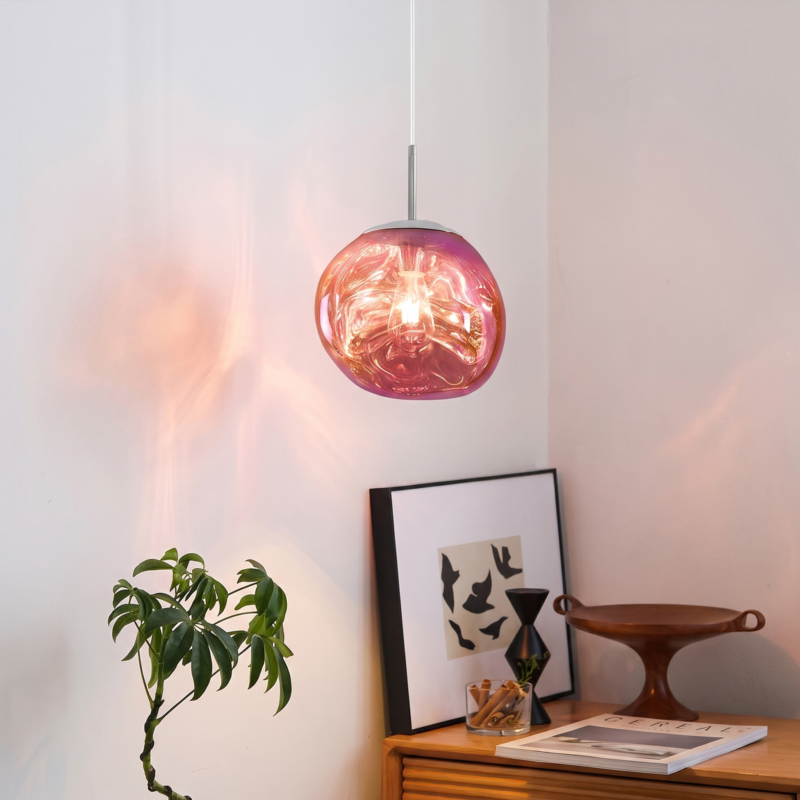 Modern Stairwell Cluster Chandeliers Minimalist Living Dining Room Round Small Pendant Light