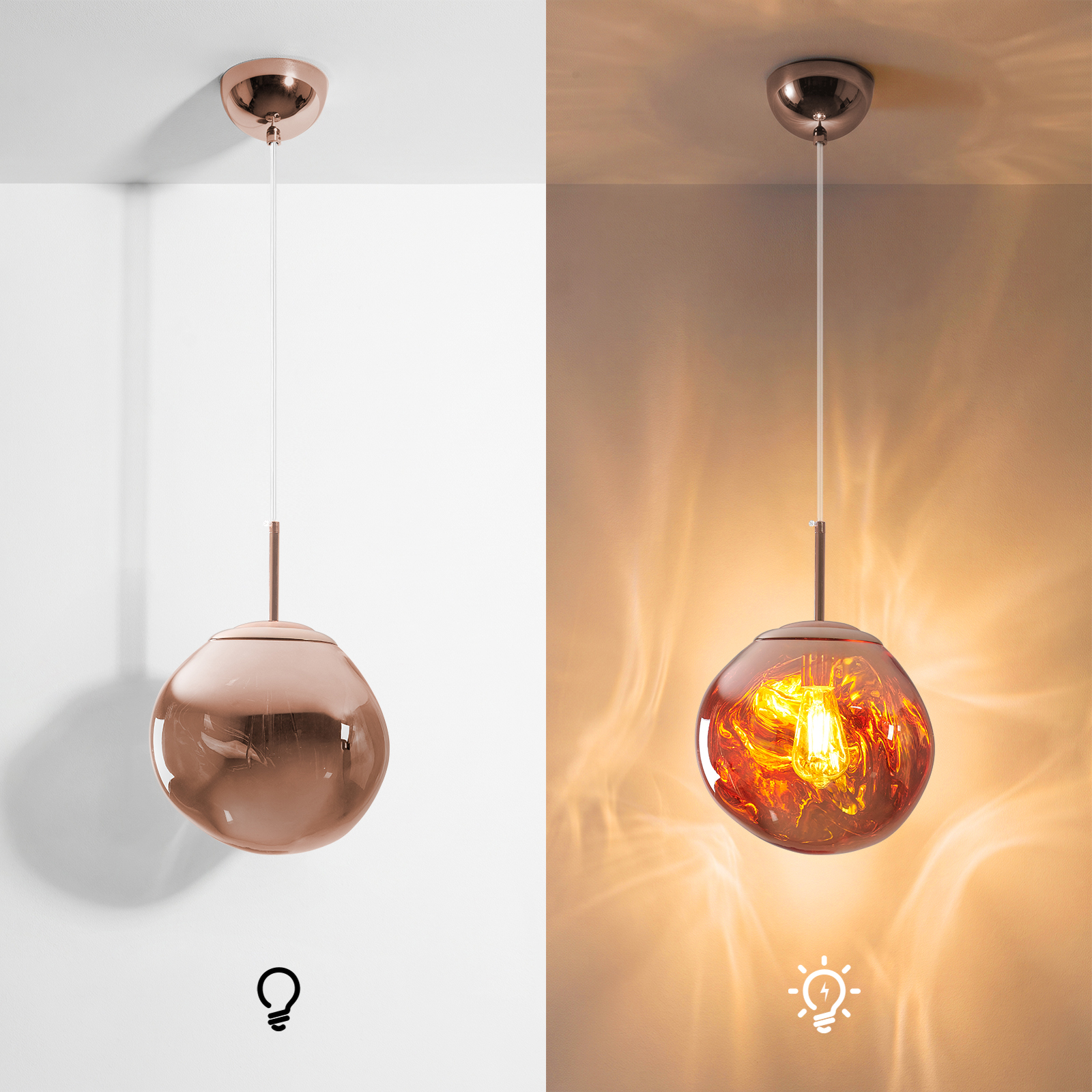 Modern Stairwell Cluster Chandeliers Minimalist Living Dining Room Round Small Pendant Light