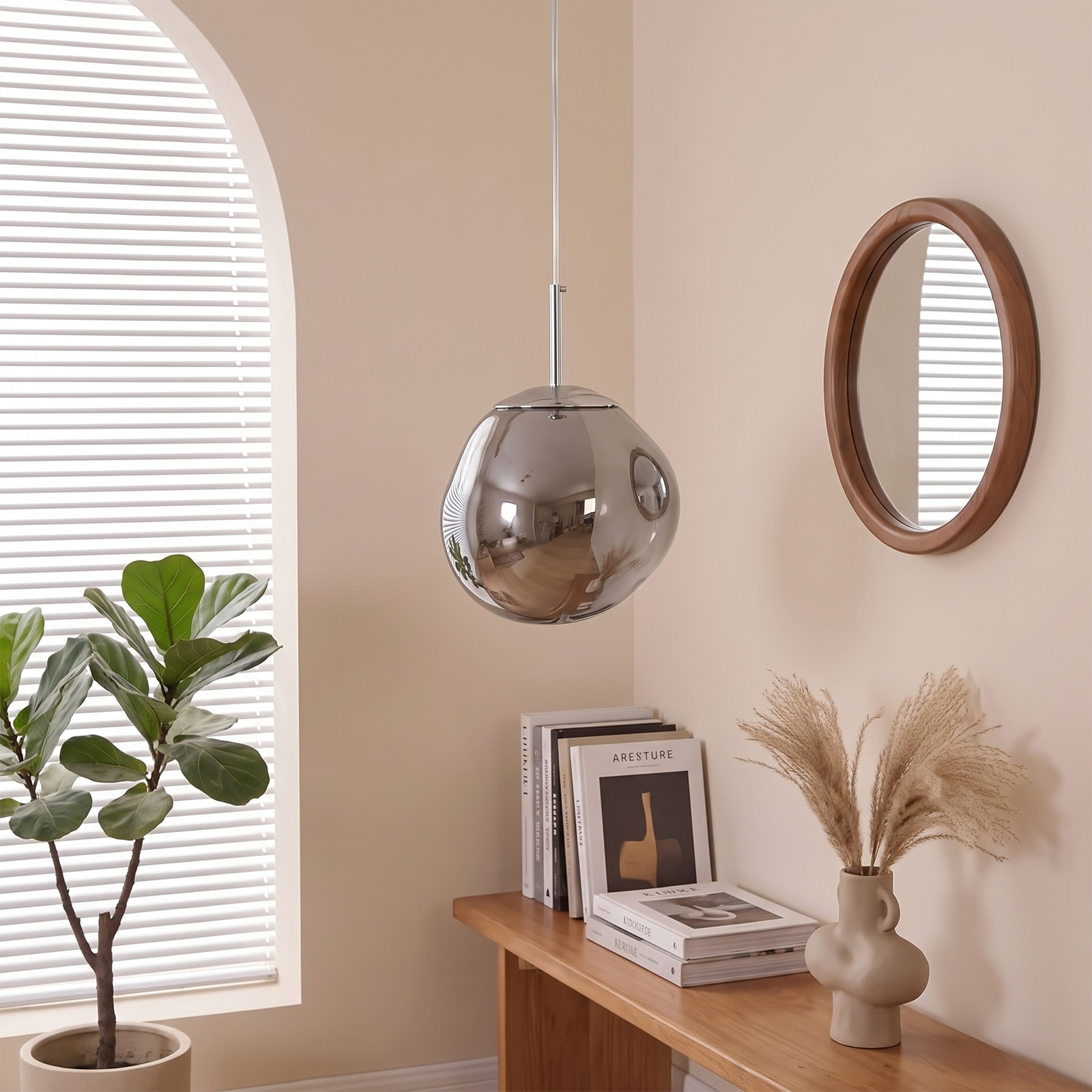Modern Stairwell Cluster Chandeliers Minimalist Living Dining Room Round Small Pendant Light