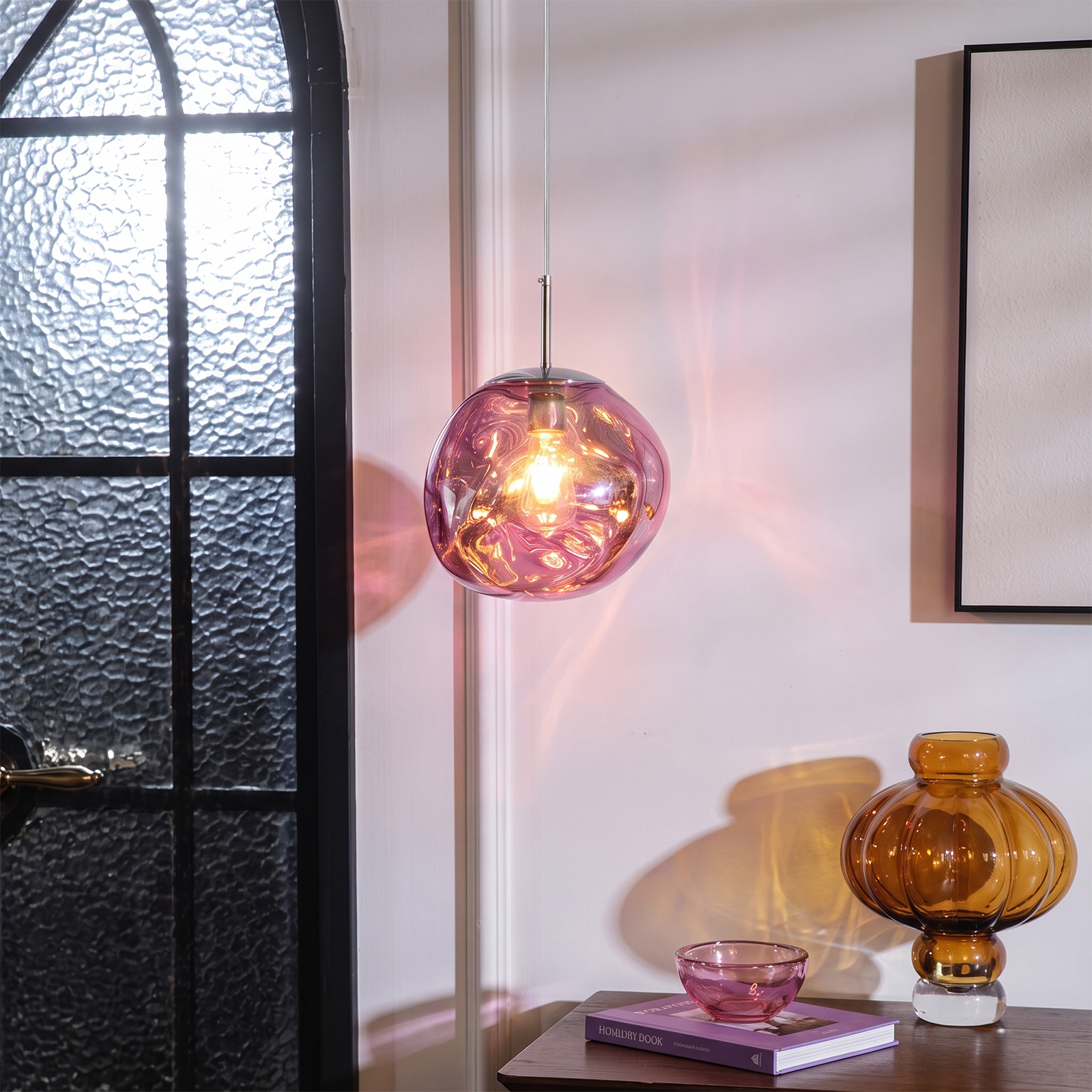 Modern Stairwell Cluster Chandeliers Minimalist Living Dining Room Round Small Pendant Light