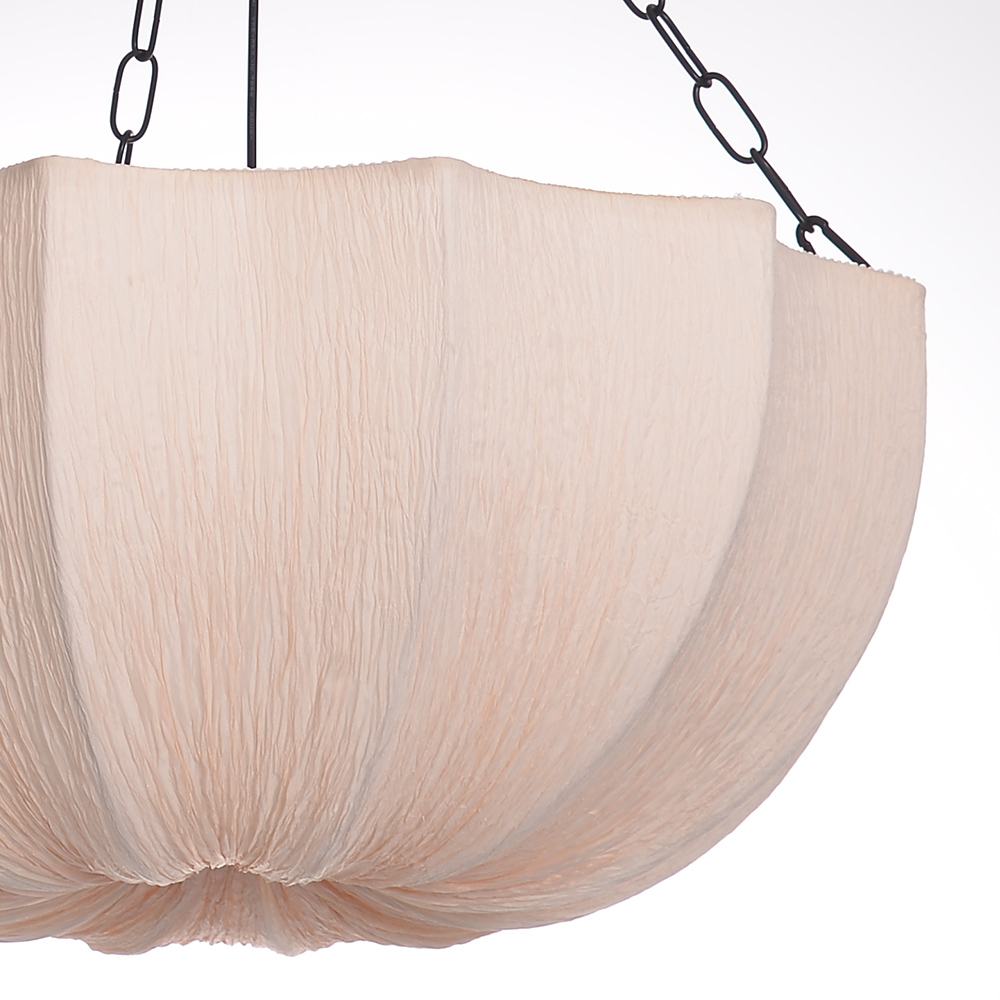 50% OFF Clearance French Vintage Fabric Pendant Light Wabi-sabi Dining Room Decorative Lamps