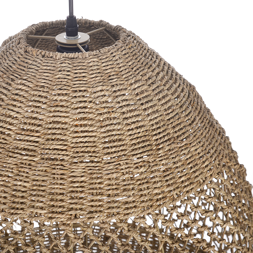 Seagrass Coastal Lighting Bohemian Pendant Chandelier for Bedroom Restaurants