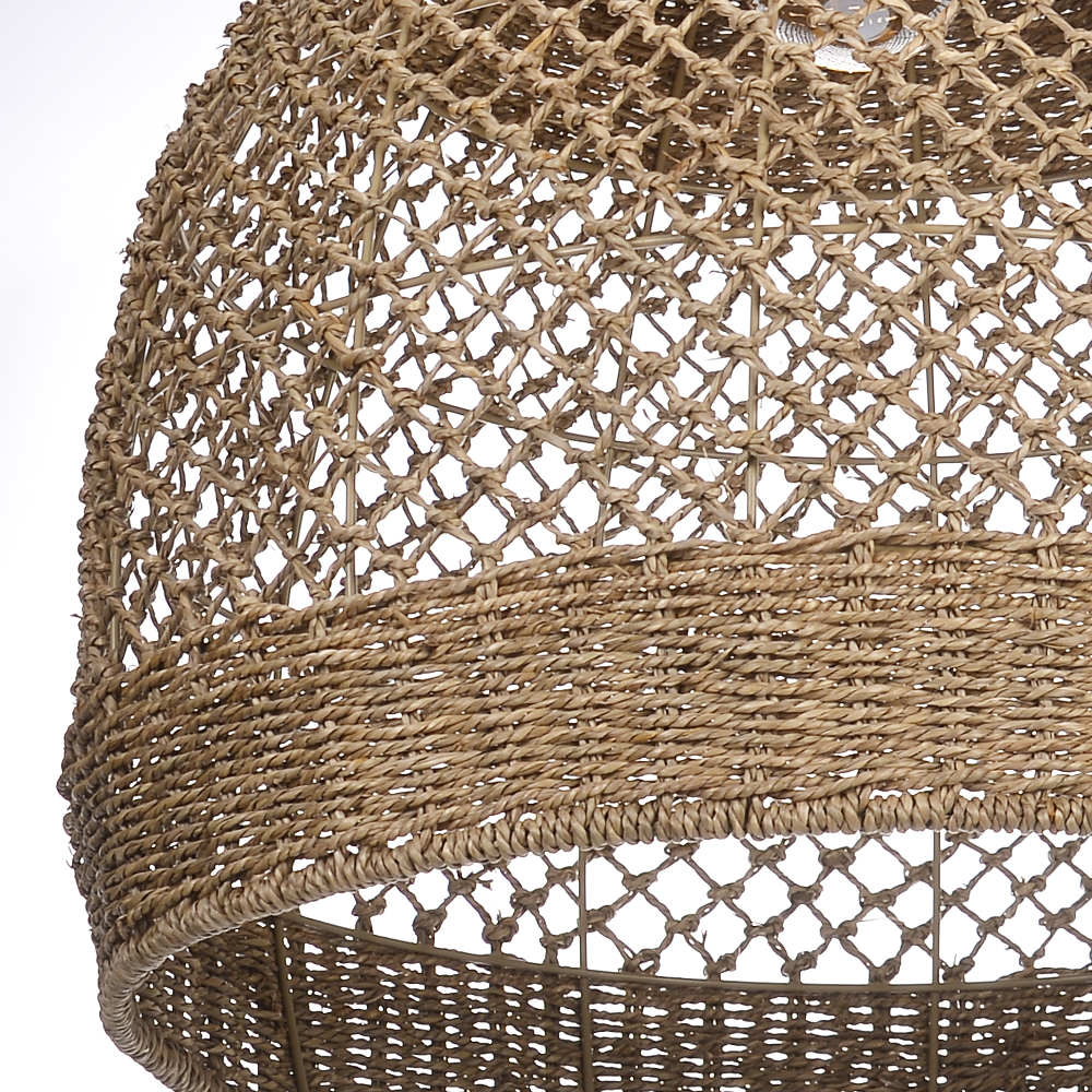 Seagrass Coastal Lighting Bohemian Pendant Chandelier for Bedroom Restaurants