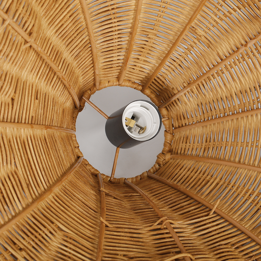 Restaurant Decor Lighting Rattan Pendant Lampshade for Dining Room