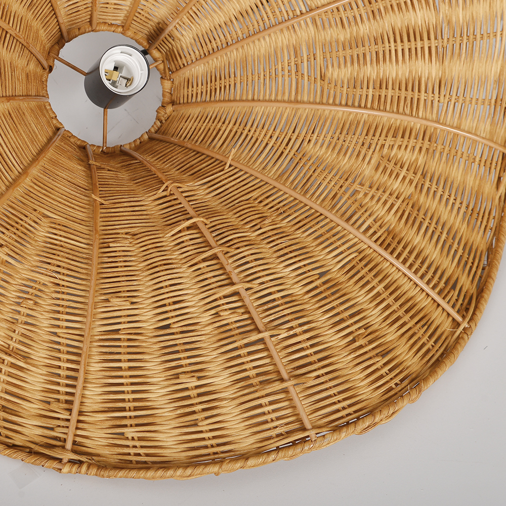 Restaurant Decor Lighting Rattan Pendant Lampshade for Dining Room