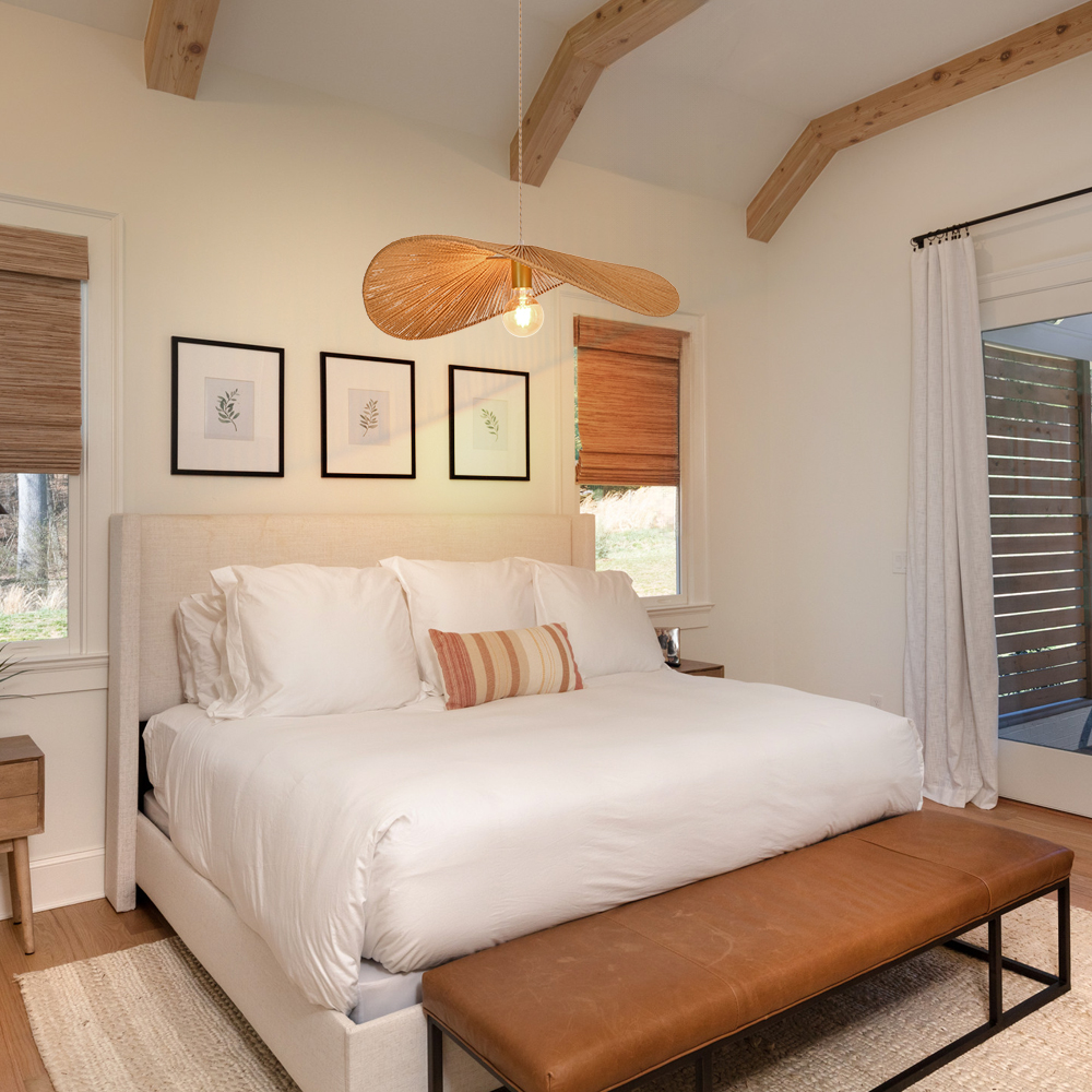 japandi Rope Hanging Light Fixture for Dining Room Restaurants