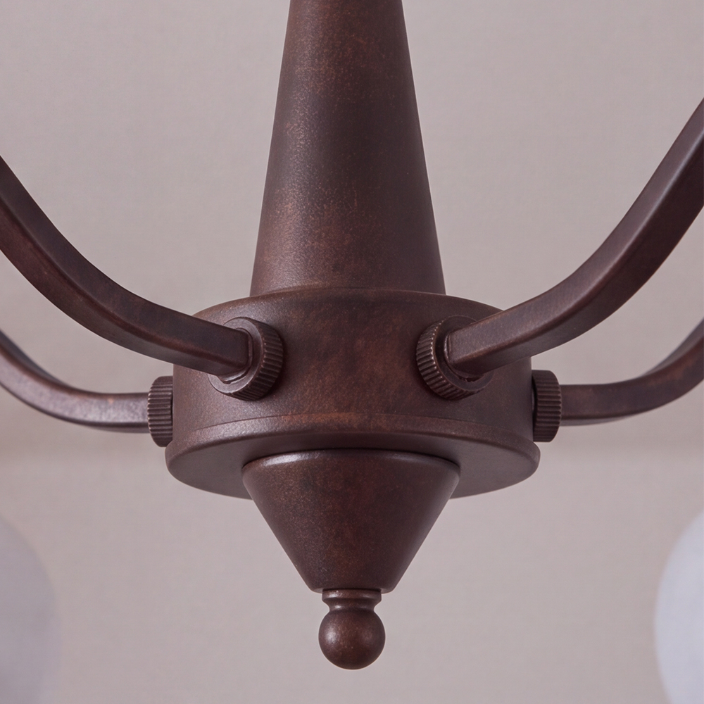 American Vintage Style 6-Light Living Room Chandelier