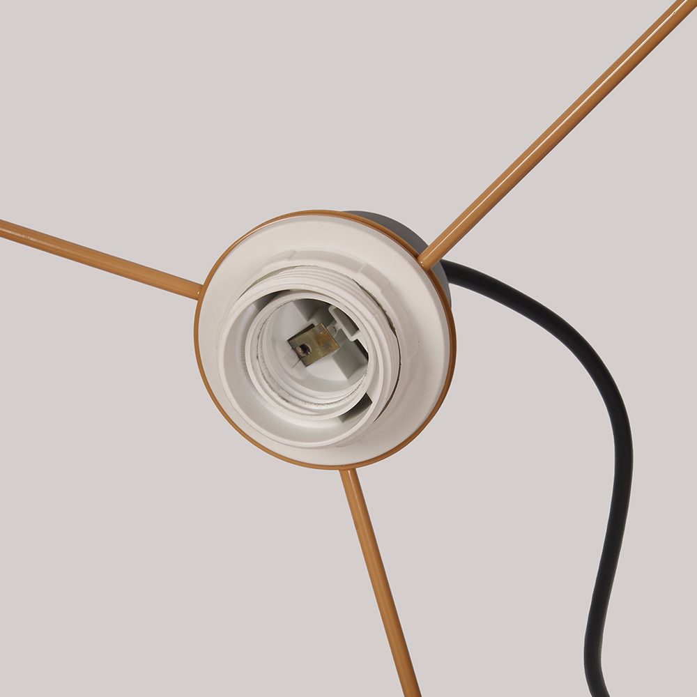 Hand-woven Hemp Rope Pendant Light with Plug Lighting for Living Rooms Kitchens