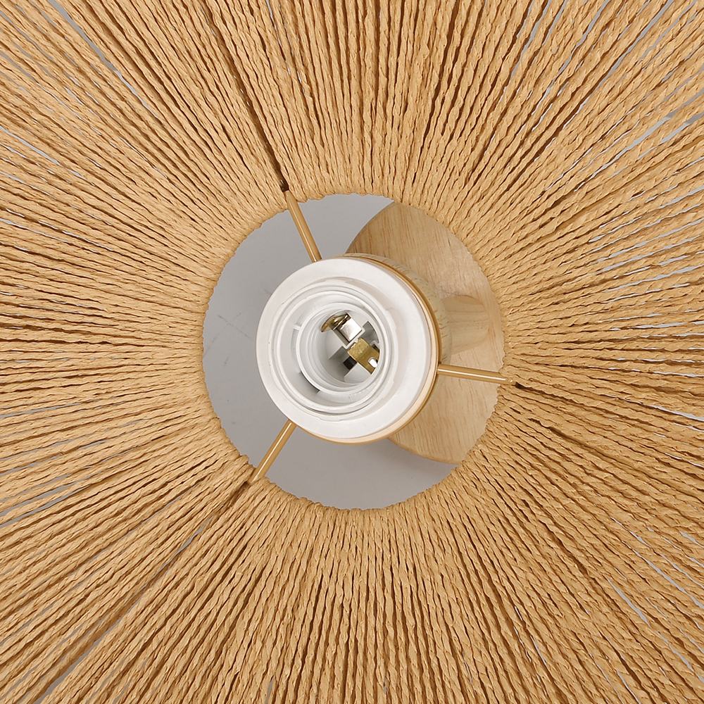 Decorative Flush Mount Rope Ceiling Light for Entryway Hallway