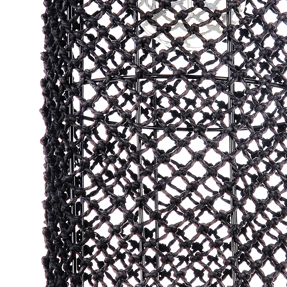 Restaurant Natural Seagrass Rattan Pendant Lamp Dining Room Lighting