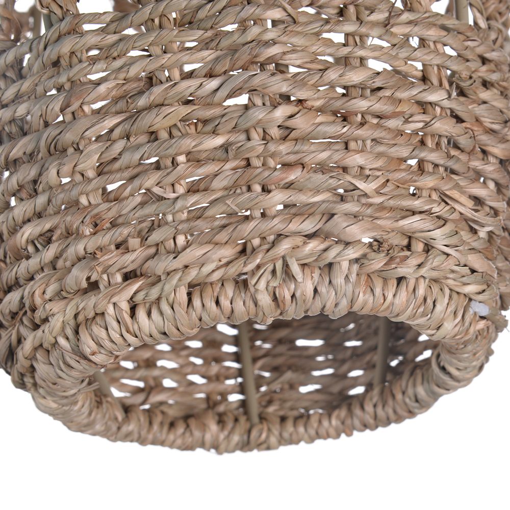 Classic Traditional Seagrass Pendant Light for Dining Room