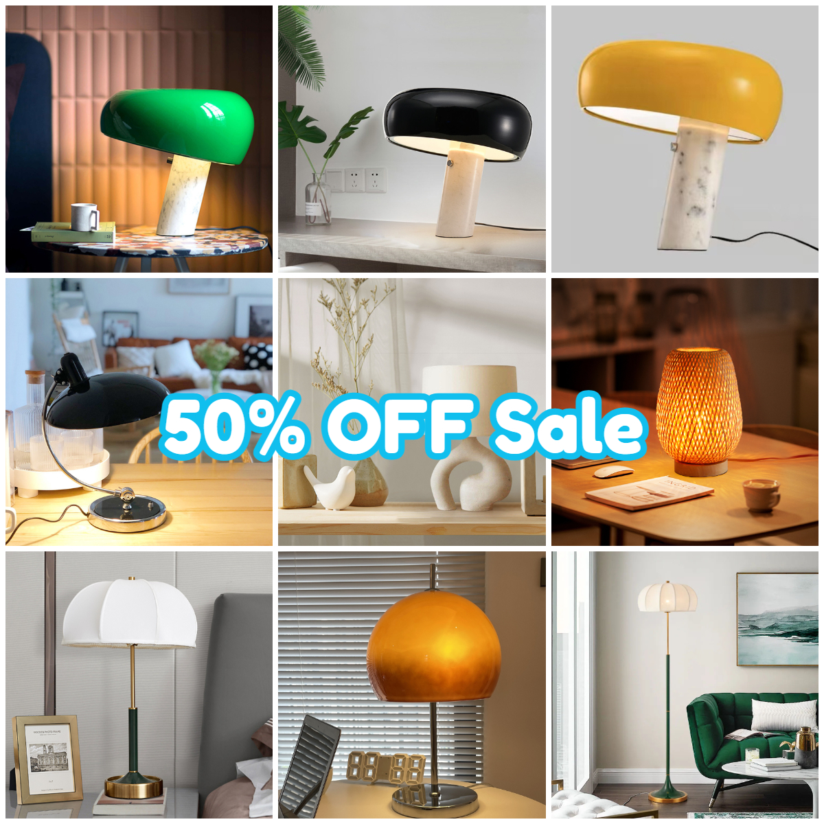 Desk/Floor Lamp Clearance Collection [As low as $50]